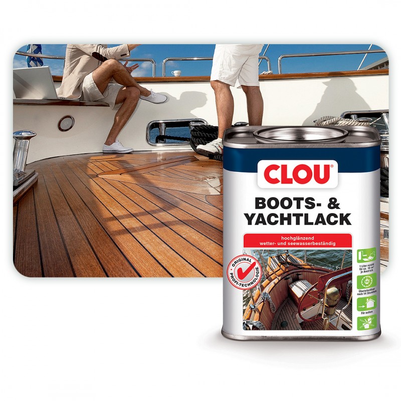 CLOU Βερνίκι Θαλάσσης για Σκάφη και Γιοτ - Boots- & Yachtlack